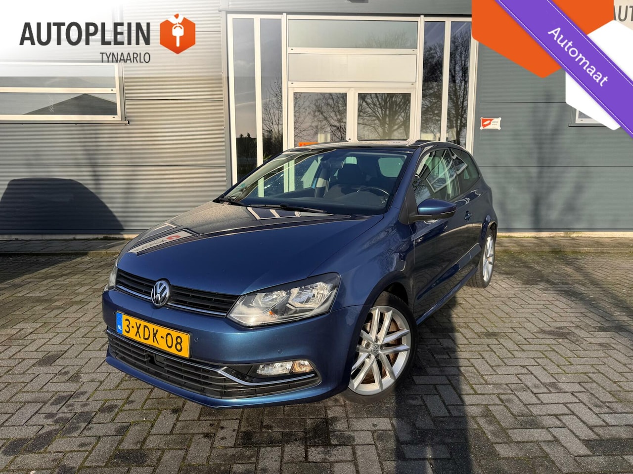 Volkswagen Polo - 1.2 TSI Highline Automaat|Panodak|NL Auto|PDC|Cruise|Navi|Clima|VOL - AutoWereld.nl