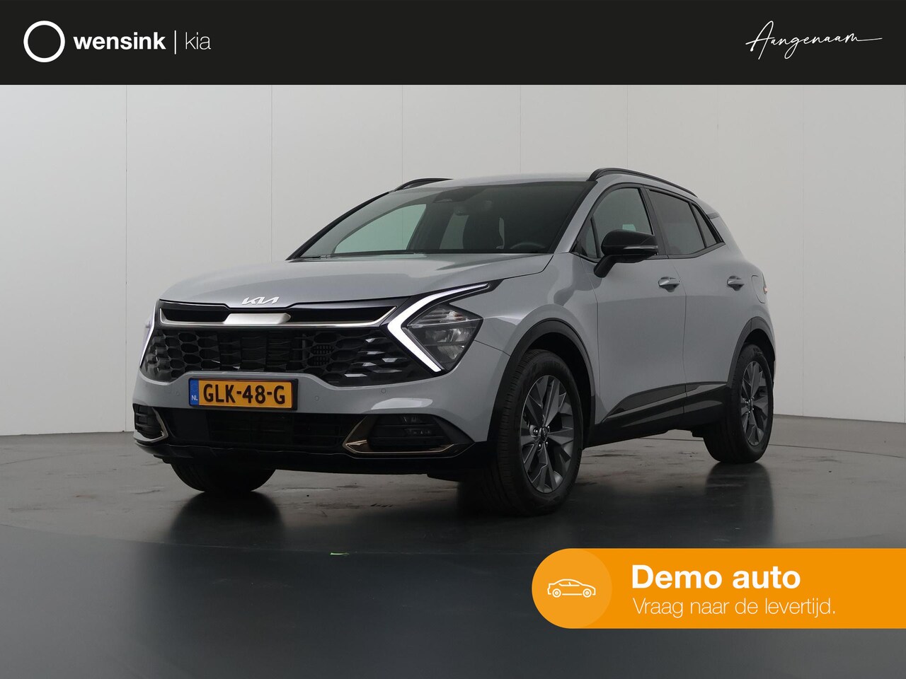 Kia Sportage - 1.6 T-GDi Hybrid Dark Edition | Lederen bekleding | Stoel/Stuurwielverwarming | Elektrisch - AutoWereld.nl