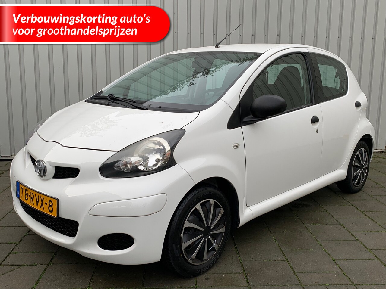 Toyota Aygo - 1.0-12V Cool|5 Deurs|Airco| - AutoWereld.nl