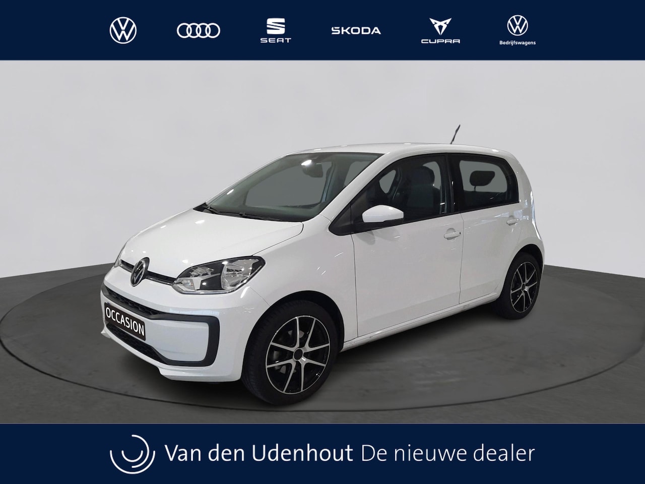 Volkswagen Up! - 1.0 Airco | Smartphone integratie | Lichtmetalen velgen - AutoWereld.nl