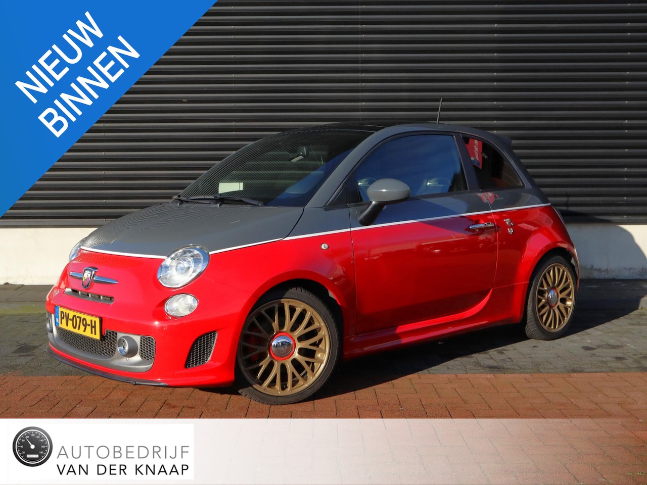 Fiat 500 C - 1.4 T-Jet Abarth Turismo | Airco | Leder | PDC | Bluetooth - AutoWereld.nl