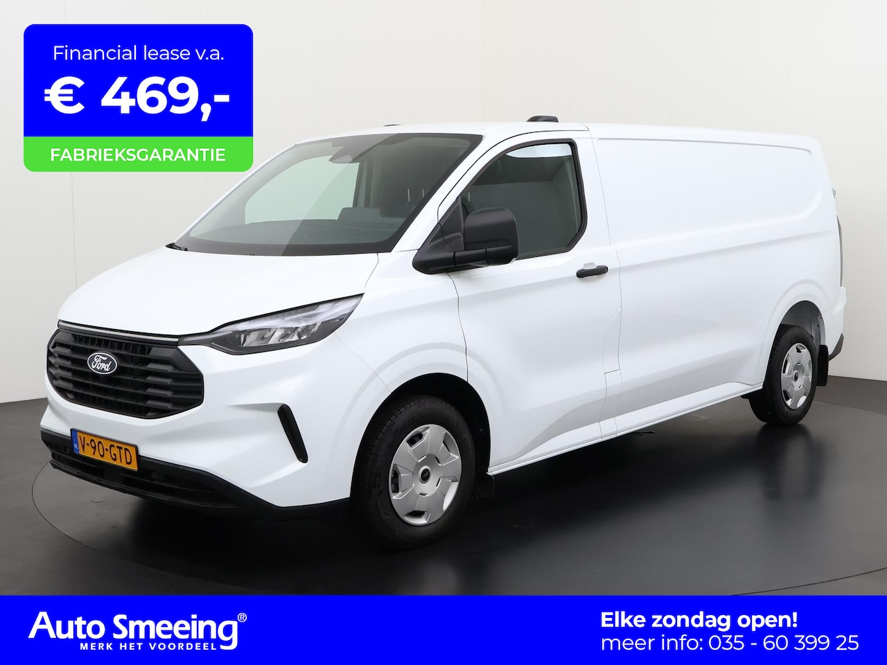 Ford Transit Custom - 300 2.0 TDCI L2H1 136PK Trend Automaat | Navigatie | Apple/Android Carplay | Schuifdeur | - AutoWereld.nl