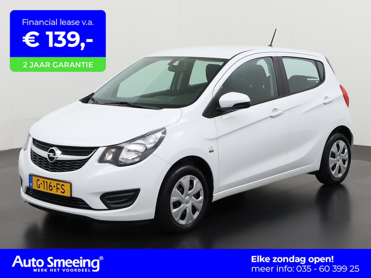 Opel Karl - 1.0 ecoFLEX 120 Jaar Edition | Airco | Bluetooth | Zondag Open! - AutoWereld.nl