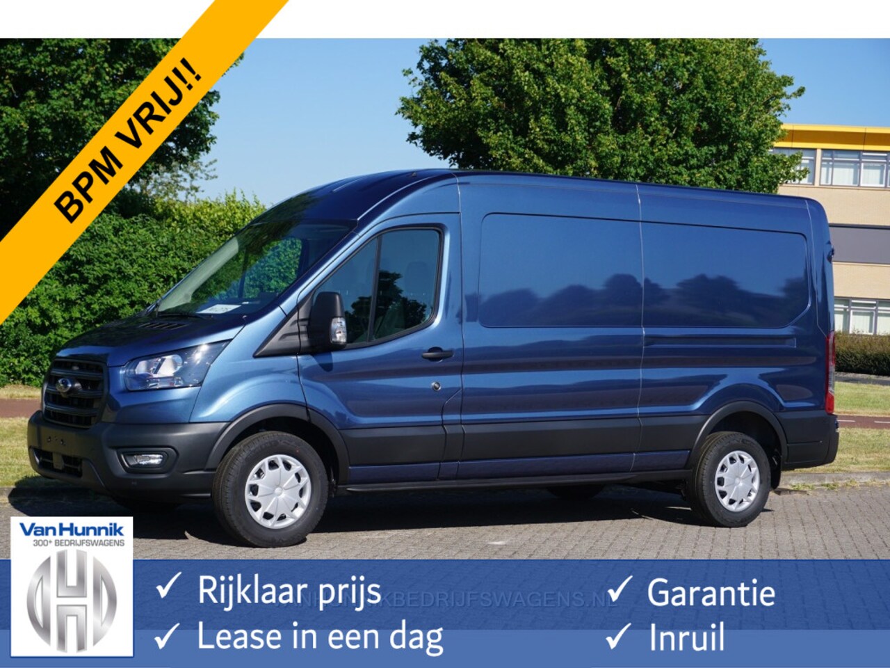 Ford Transit - 350L L3H2 Trend AUT8 130PK BPM VRIJ!! 12" Sync4 Apple CP/Cam, Laadruimte Pack! NR. 612 - AutoWereld.nl