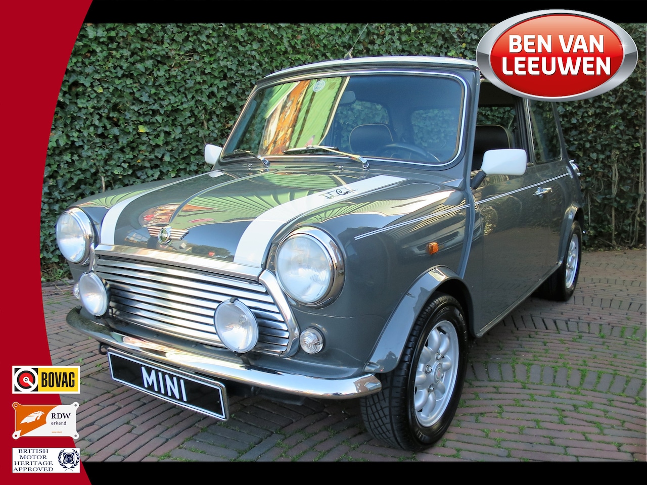 MINI Cooper - 1.3 MPI NL-auto, met leder int., houten dash en 12" velgen - AutoWereld.nl