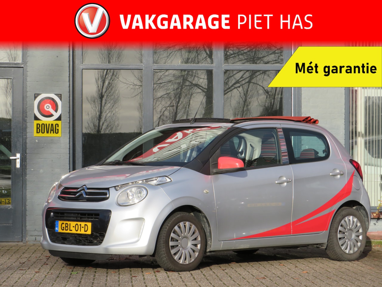 Citroën C1 - 1.0 e-VTi Airscape Shine | Airco | Bluetooth | Cabriodak | Incl. Garantie | LED Dagrijverl - AutoWereld.nl