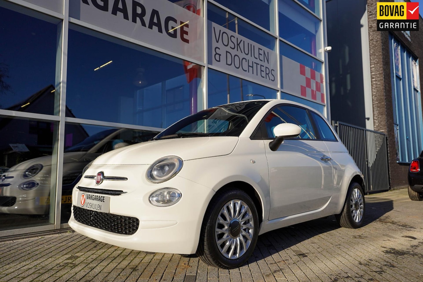 Fiat 500 - 1.2 Lounge|Automaat |Carplay | CruiseC - AutoWereld.nl