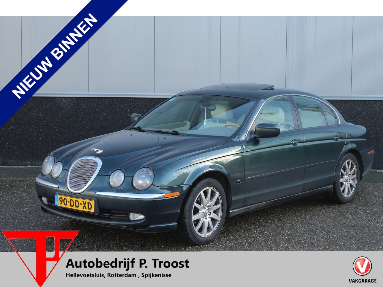 Jaguar S-type - 3.0 V6 Executive Automaat/Schuif kantel dak/Lederen interieur/Elektrisch verstelbare stoel - AutoWereld.nl