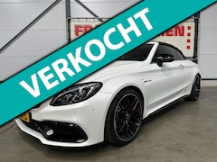 Mercedes-Benz C-klasse Cabrio - AMG 63 S Edition 1 | Akrapovic | Schaalstoelen | Burmester | Parelmoer