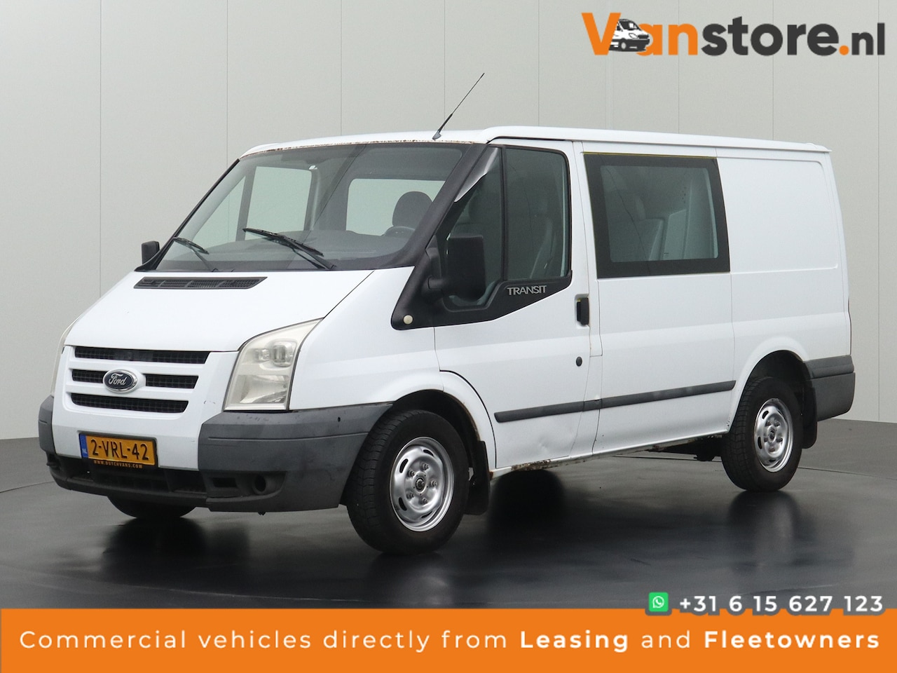 Ford Transit - 260S 2.2TDCI Dubbele Cabine | Airco | Trekhaak - AutoWereld.nl