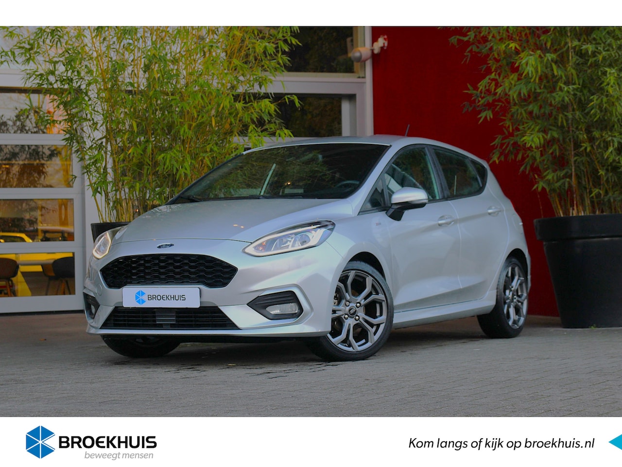 Ford Fiesta - 1.0 EcoB. 100pk ST-Line | Navi | Voorruitverw. | Cruise | LED | Clima | 17'' - AutoWereld.nl