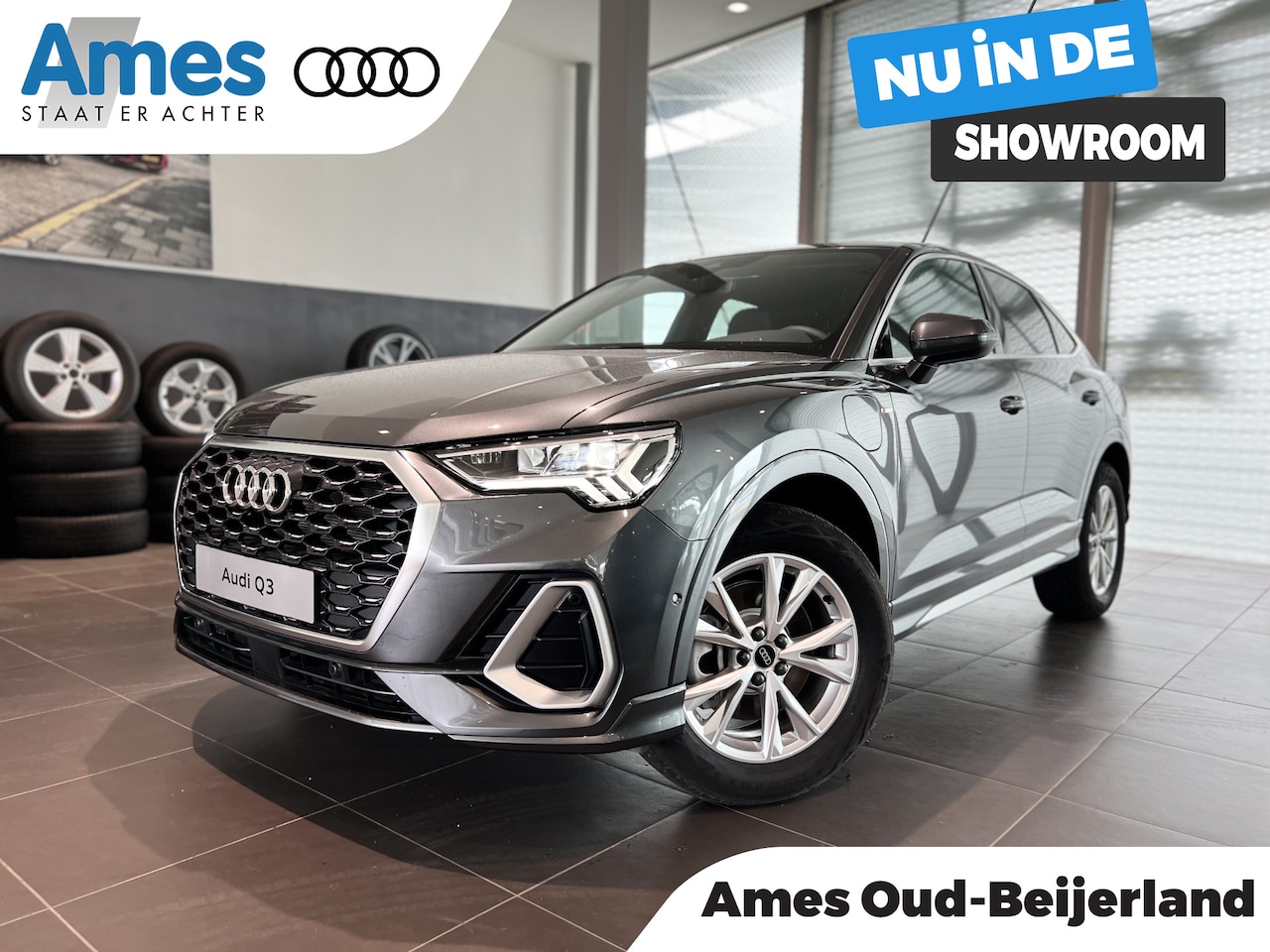 Audi Q3 Sportback - 45 TFSIe 245 pk S Edition | Keyless entry | Adaptive cruise control | Ambient light - AutoWereld.nl