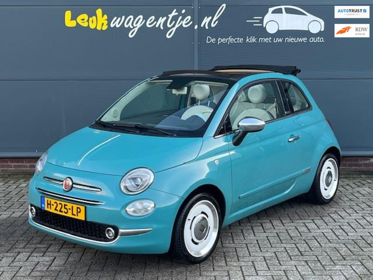 Fiat 500 C - 0.9 TwinAir Turbo Anniversario 105 PK Cabrio - AutoWereld.nl