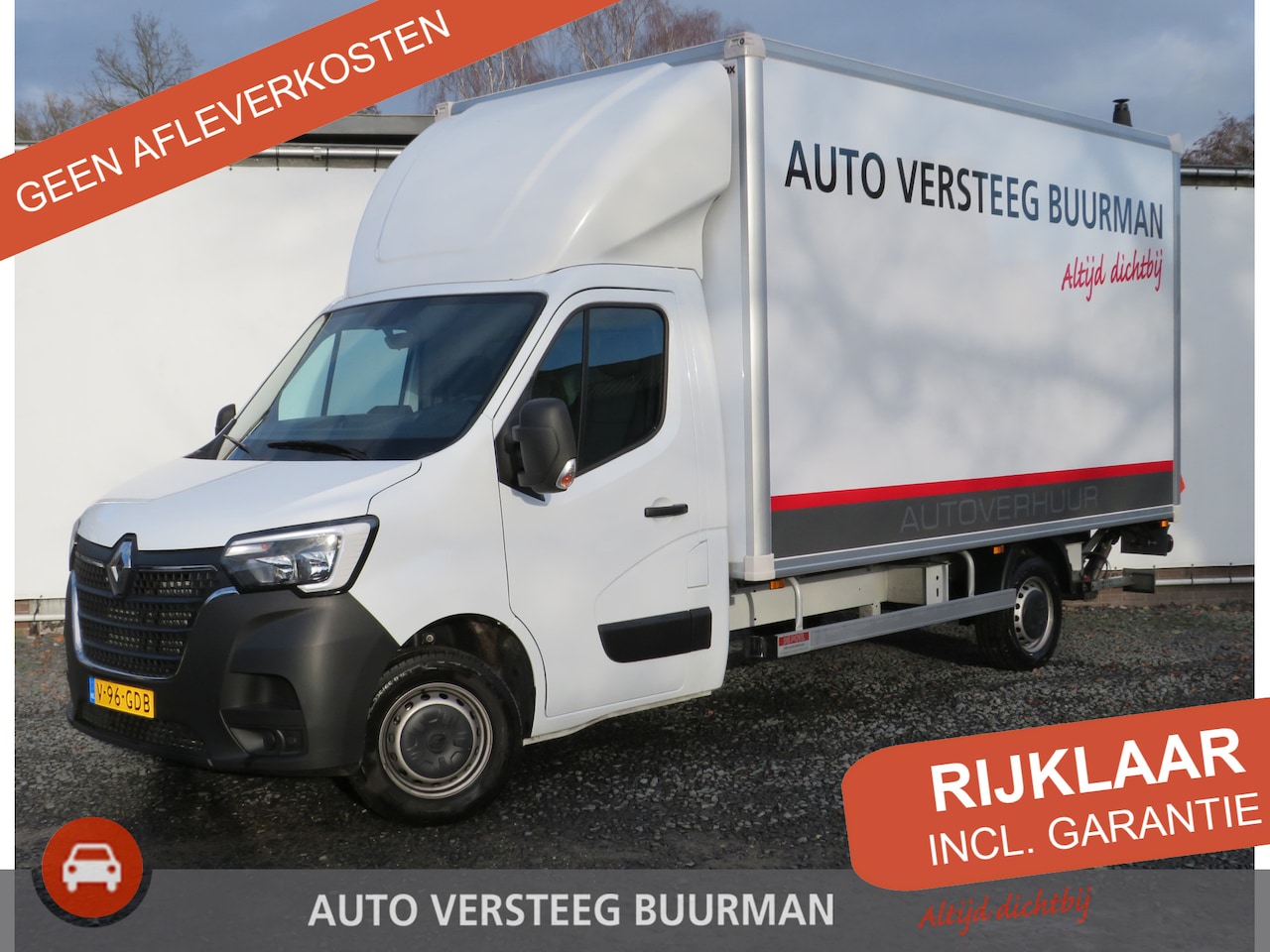 Renault Master - T35 2.3 dCi 145 L3 Energy EURO VI T35 2.3 dCi 145 L3 Energy EURO VI, Bakwagen met Laadklep Hollandia, Navigatie en Cruise Co - AutoWereld.nl