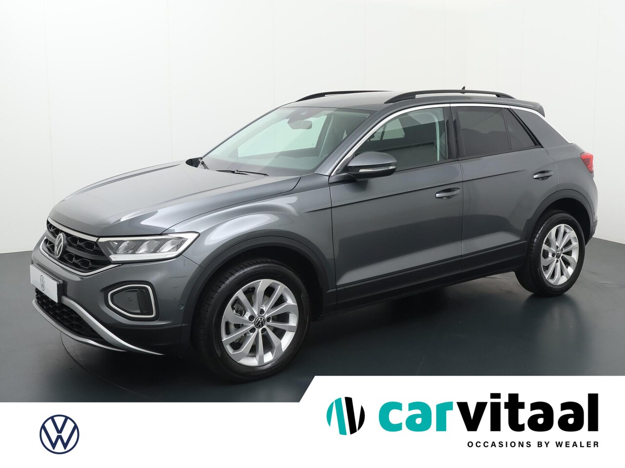 Volkswagen T-Roc - 1.0 TSI Life Edition | 110 PK | Parkeersensoren | Adaptive-Cruisecontrol | Navigatie | App - AutoWereld.nl