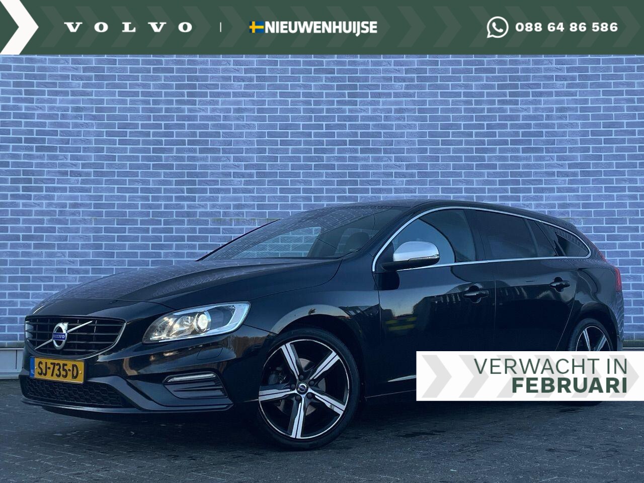 Volvo V60 - 2.0 T4 Business Sport | Trekhaak | Stoelverwarming | Dealer Onderhouden | R-Design | - AutoWereld.nl