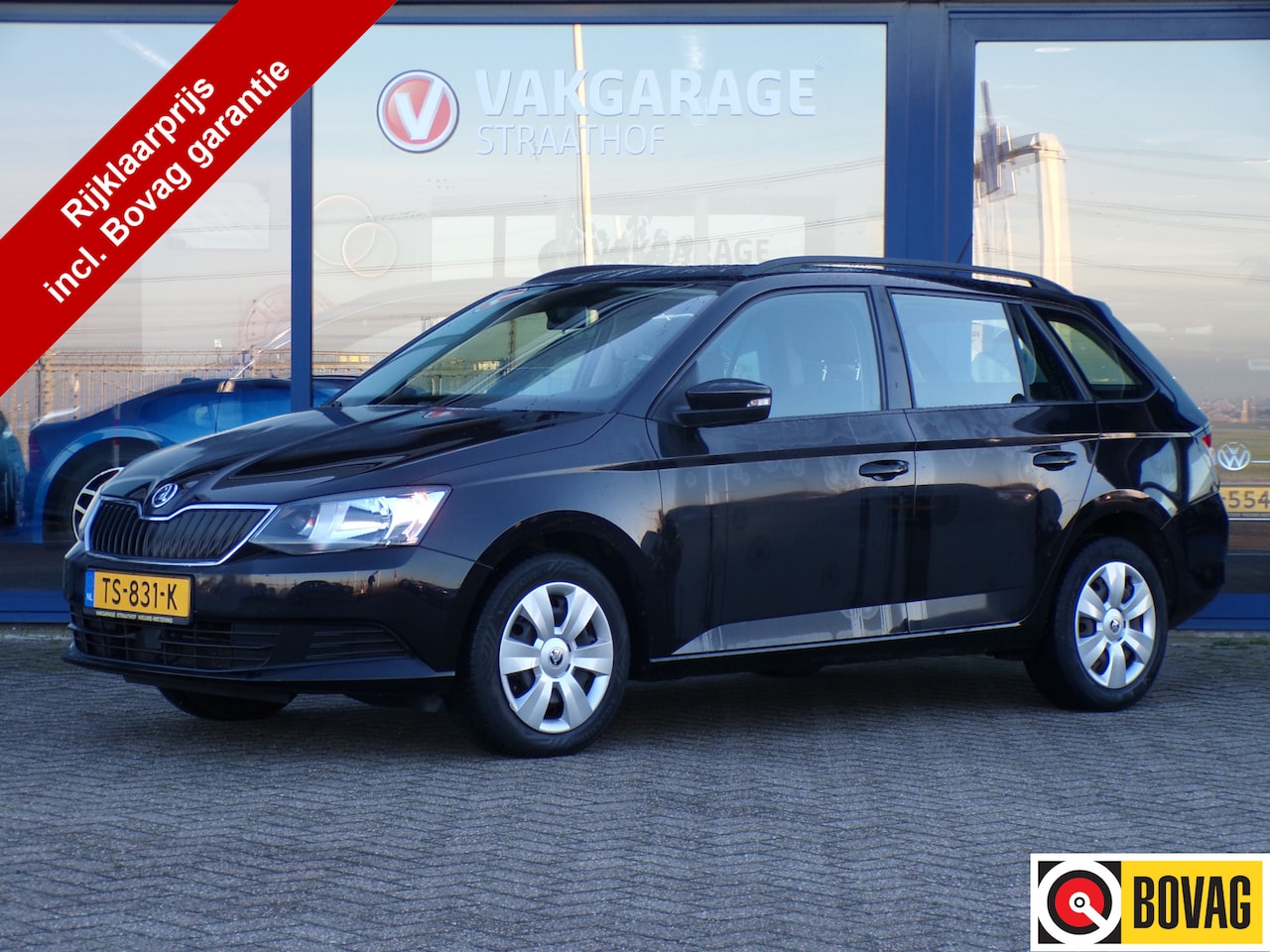 Skoda Fabia Combi - 1.0 TSI Clever 1.0 TSI Clever, Trekhaak / Airco / Cruise control + Limiter / Stoelverwarming - AutoWereld.nl