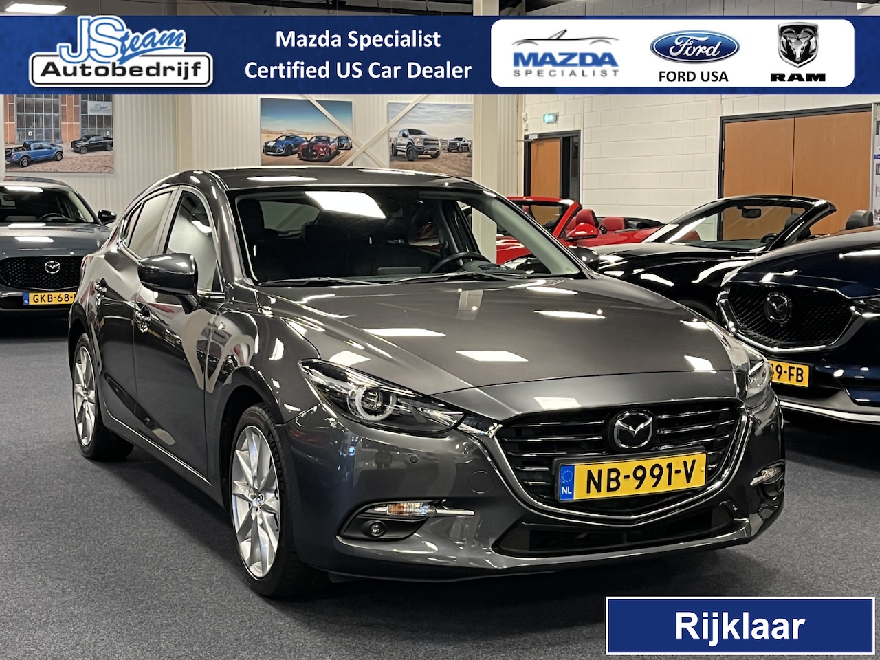 Mazda 3 - 2.0 SkyActiv-G GT-M 120PK Navi Leder Bose Cruise Head Up Apple CarPlay - AutoWereld.nl