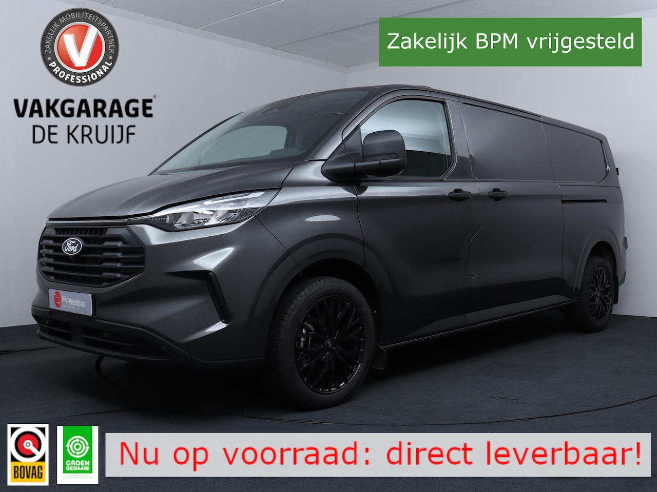 Ford Transit Custom - 320 2.0 TDCI L2H1 170pk Automaat | ACC | Navigatie - AutoWereld.nl