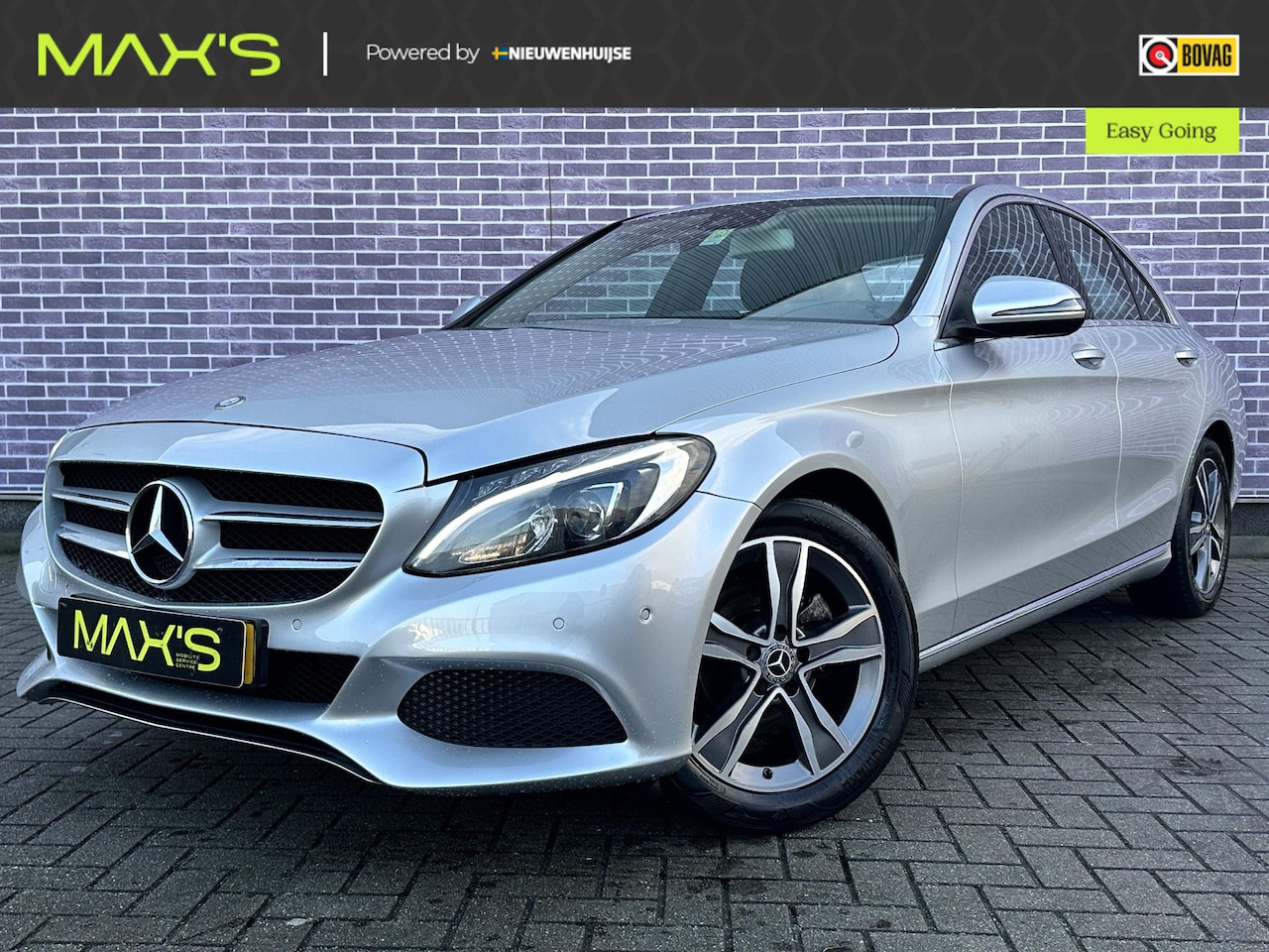 Mercedes-Benz C-klasse - 180 AMG Sport Edition | Trekhaak | Cruise Control | Navigatie | Parkeersensoren | Sportsto - AutoWereld.nl