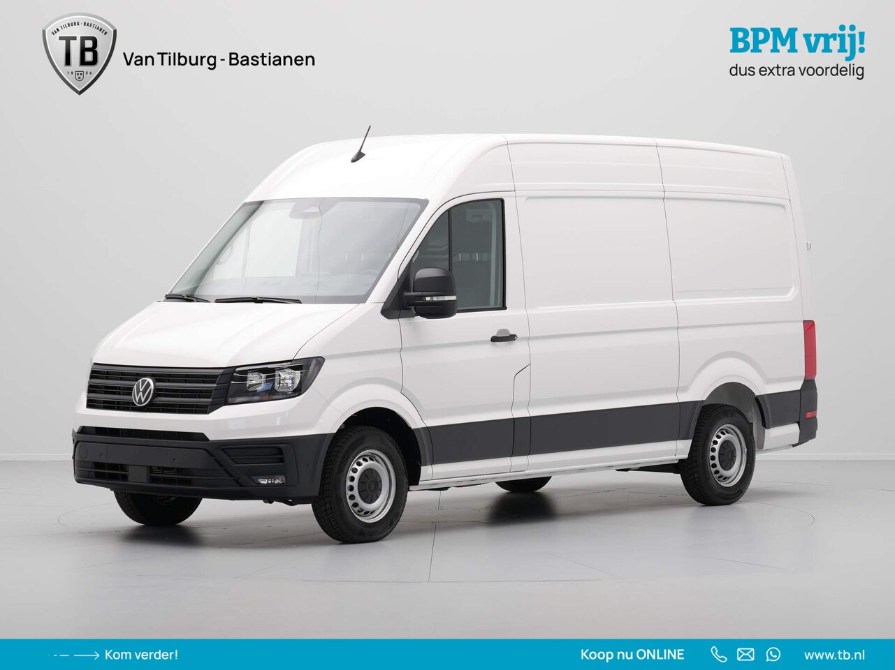 Volkswagen Crafter - 2.0 TDI 103kW 140PK GVW 3.5T WB 3640mm L3H3 Highline AUT vraag naar de voorwaarden - AutoWereld.nl