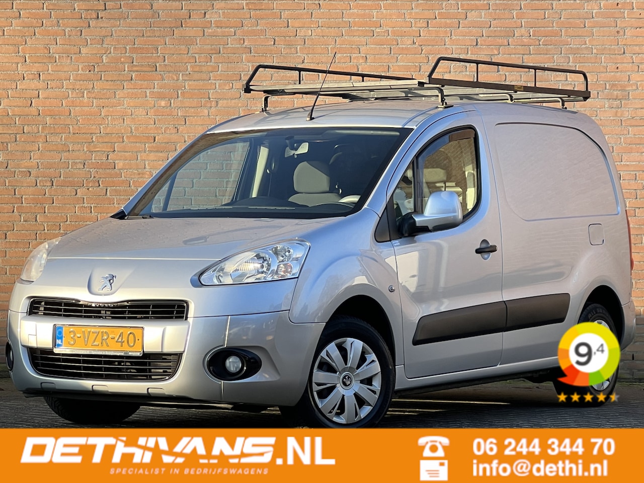 Peugeot Partner - 120 1.6HDI Schuifdeur / Trekhaak / APK 11-2025 - AutoWereld.nl