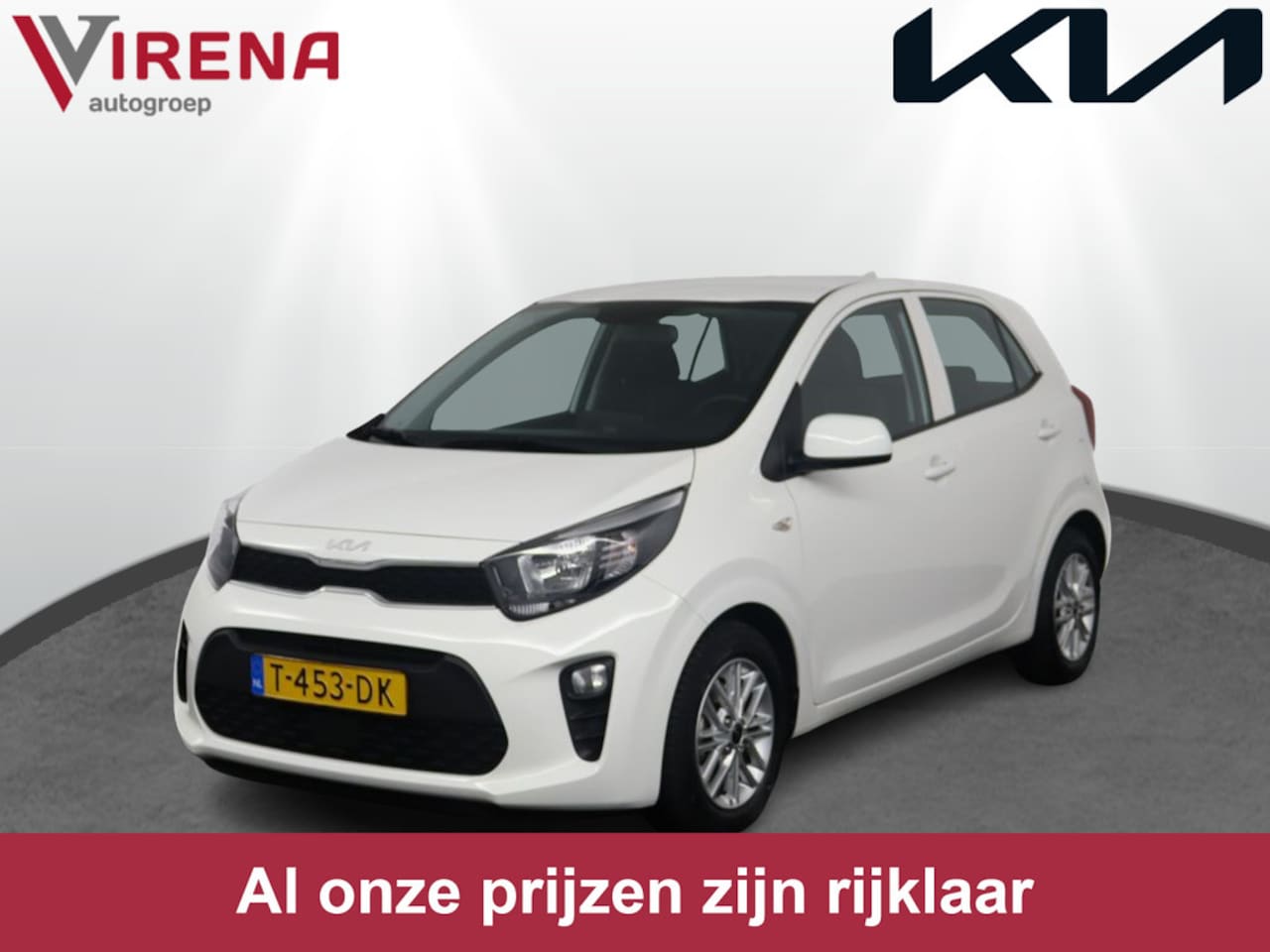 Kia Picanto - 1.0 DPi DynamicLine Navigatie via Apple Carplay/Android Auto - Cruise Control - Airco - Fa - AutoWereld.nl