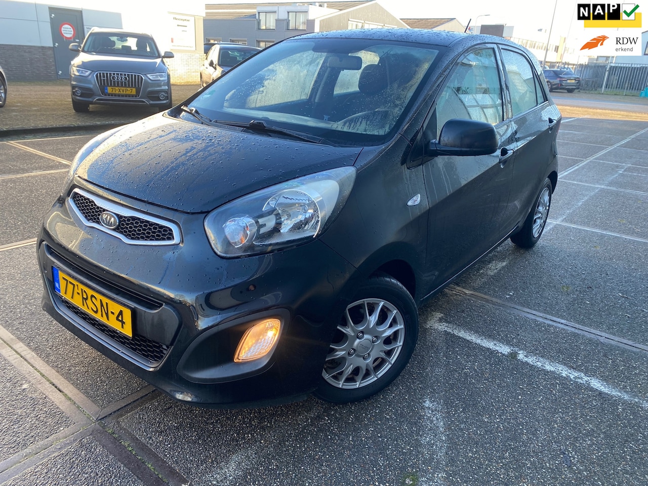 Kia Picanto - 1.0 CVVT Airco / APK / AIRCO / ELEK RAMEN / 5DRS / BOEKJES / ZEER NETTE AUTO!!! - AutoWereld.nl