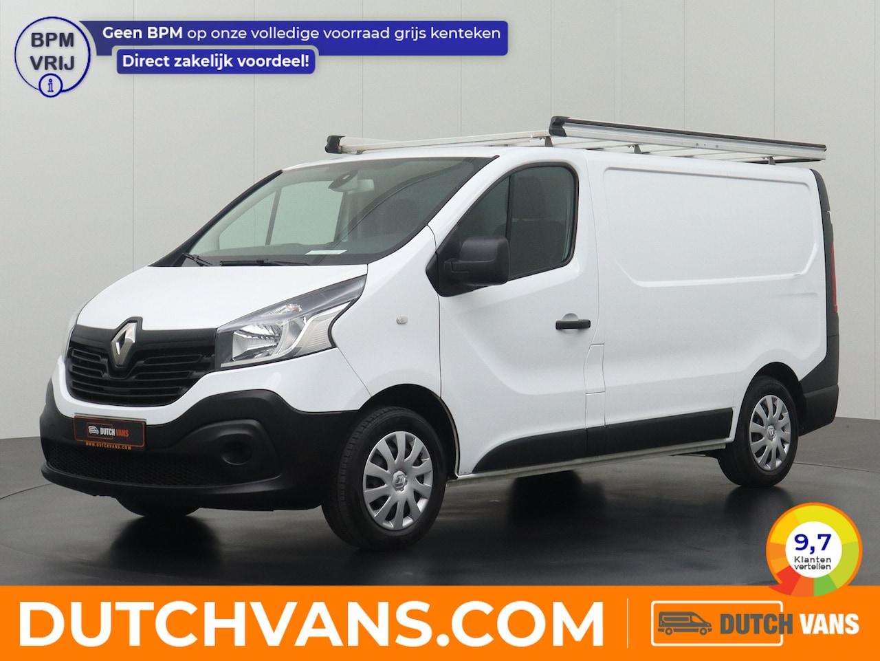 Renault Trafic - 1.6DCI 120PK Kastinrichting | Imperiaal | Trekhaak | Camera | Airco | 3-Persoons - AutoWereld.nl