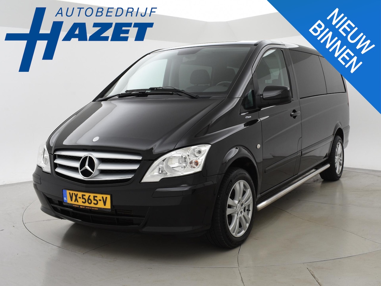 Mercedes-Benz Vito - 116 CDI 163 PK AUT. LANG DUBBEL CABINE + APPLE CARPLAY | LMV | TREKHAAK | SIDEBARS - AutoWereld.nl