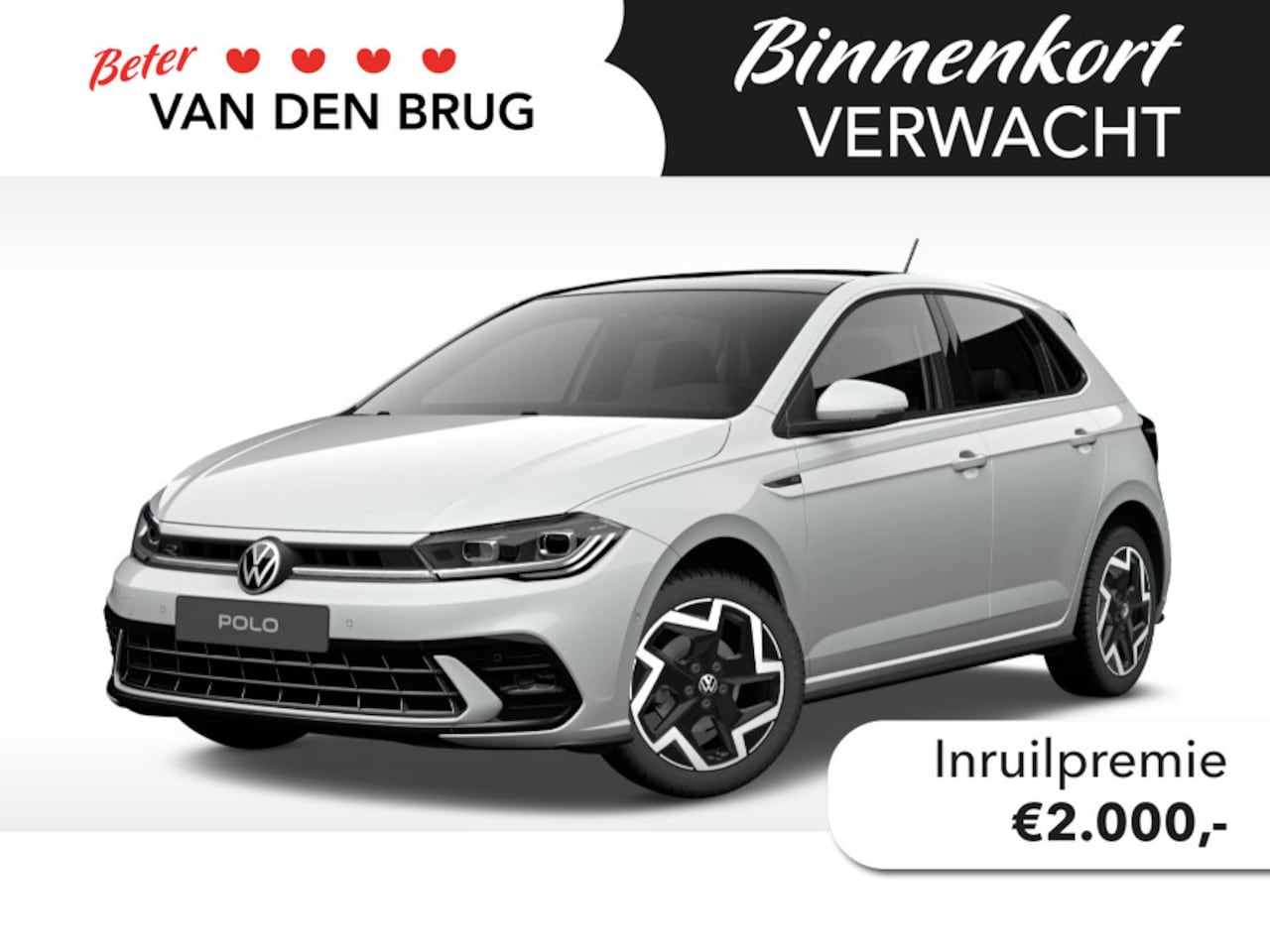 Volkswagen Polo - 1.0 TSI R-Line Edition | Panorama dak | LED Matrix | Navigatie | Camera | Digital cockpit - AutoWereld.nl