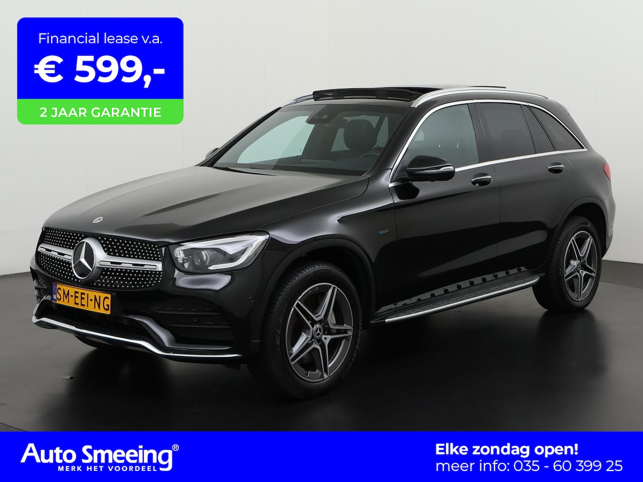 Mercedes-Benz GLC-klasse - 300e 4MATIC AMG | Panoramadak | Leder | Burmester | Digital Cockpit | Zondag Open! - AutoWereld.nl