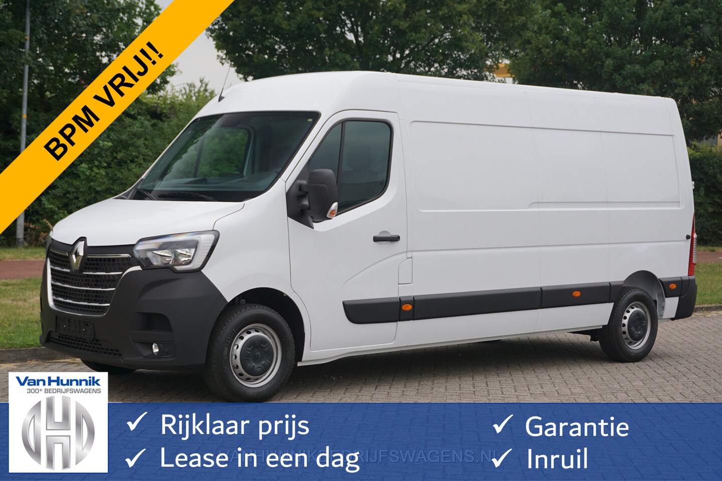 Renault Master - T35 2.3 DCI 135 L3H2 BPM VRIJ!! Airco, Navi, Trekhaak, 270Gr deur!! NR. 384 - AutoWereld.nl