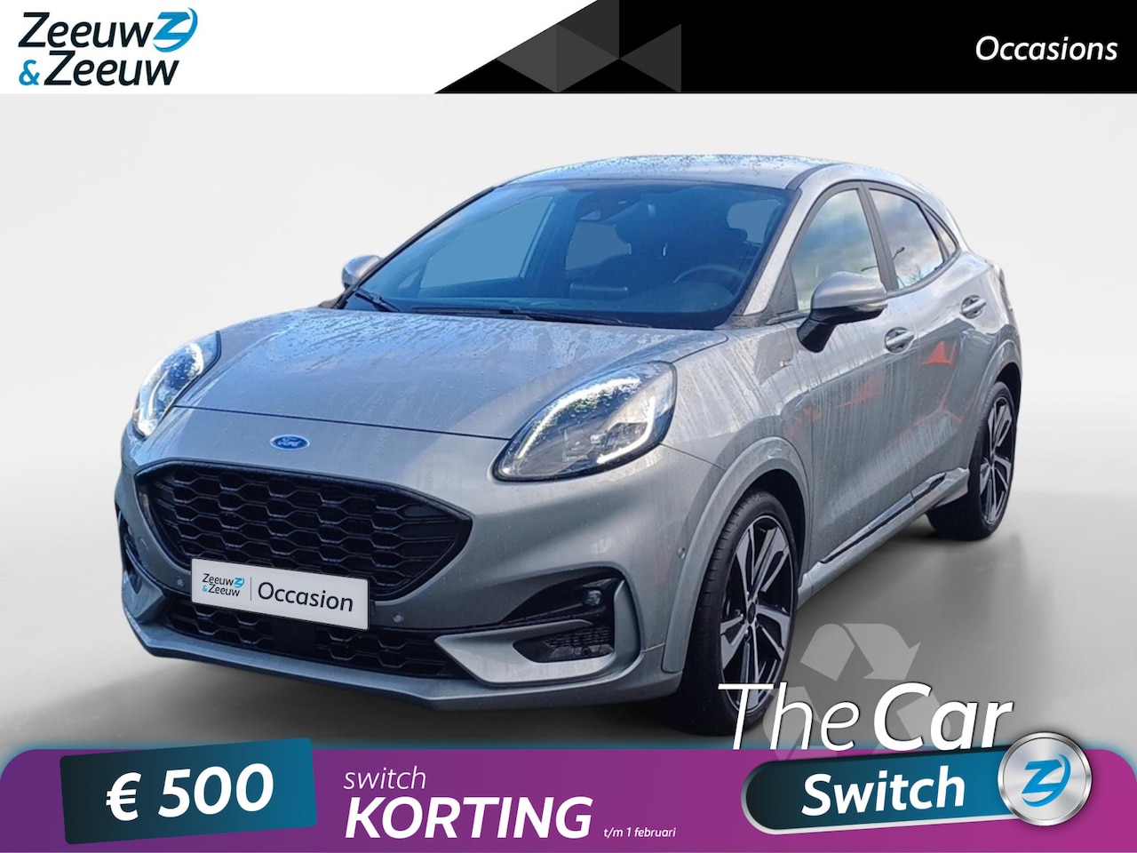 Ford Puma - 1.0 EcoBoost Hybrid ST-Line X | Automaat | Achteruitrijcamera | B&O Sound | 19 Inch LMV | - AutoWereld.nl