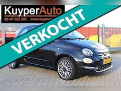 Fiat 500 - 0.9 TwinAir Turbo Lounge automaat panorama multi media nap clima parkeersensoren cruise el