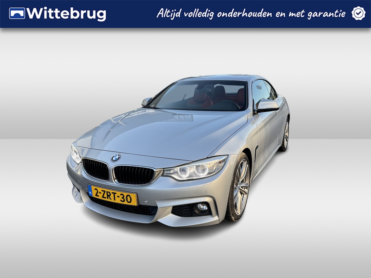 BMW 4-serie Cabrio - 428i High Executive / LEDER / 18"LMV / Elektr. Kap - AutoWereld.nl