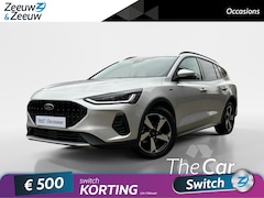 Ford Focus Wagon - 1.0 EcoBoost Hybrid Active X | Zeer nette auto | Automaat | Navigatie | Adaptieve cruise c