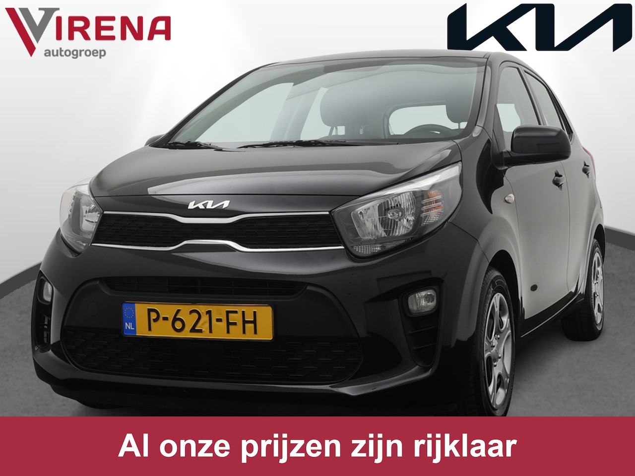 Kia Picanto - 1.0 DPi Automaat ComfortLine - Airconditioning - Bluetooth - Cruise Control - Fabrieksgara - AutoWereld.nl