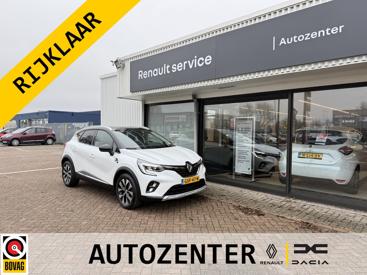 Renault Captur - Techno Tce 90 | Winterpakket | groot scherm navi | draadloos carplay | tijdelijk gratis To - AutoWereld.nl