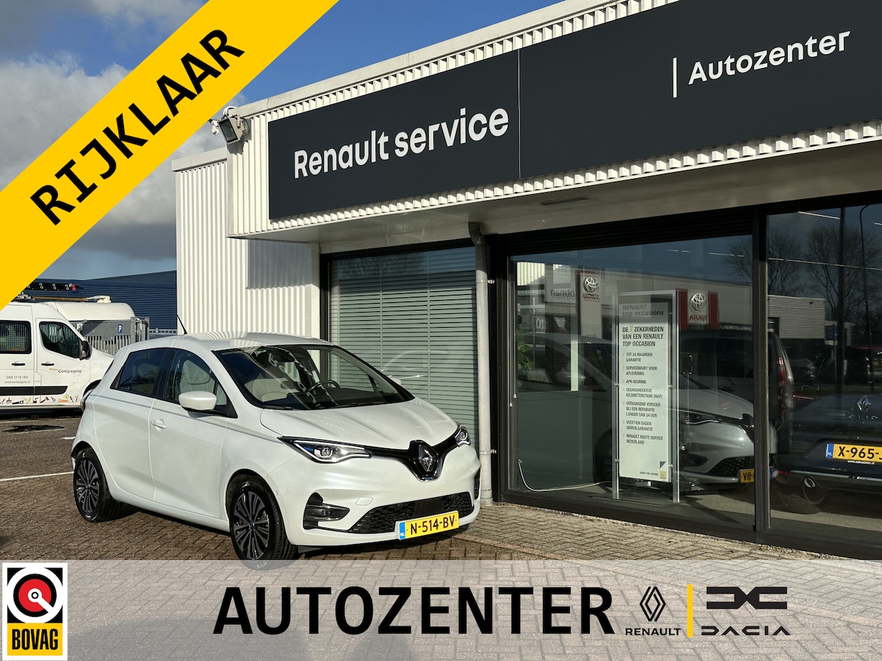 Renault Zoe - R135 Riviera 52 kWh CCS koopaccu | alle opties! | tijdelijk gratis Top Afleverpakket twv E - AutoWereld.nl