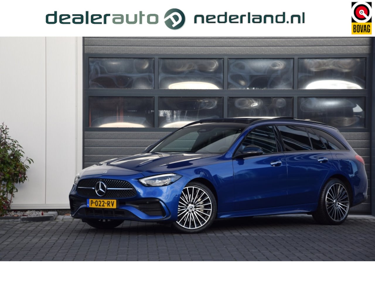 Mercedes-Benz C-klasse Estate - 300 e AMG Linestate 300 e AMG Line | Panoramadak | Navigatie | 3 - AutoWereld.nl