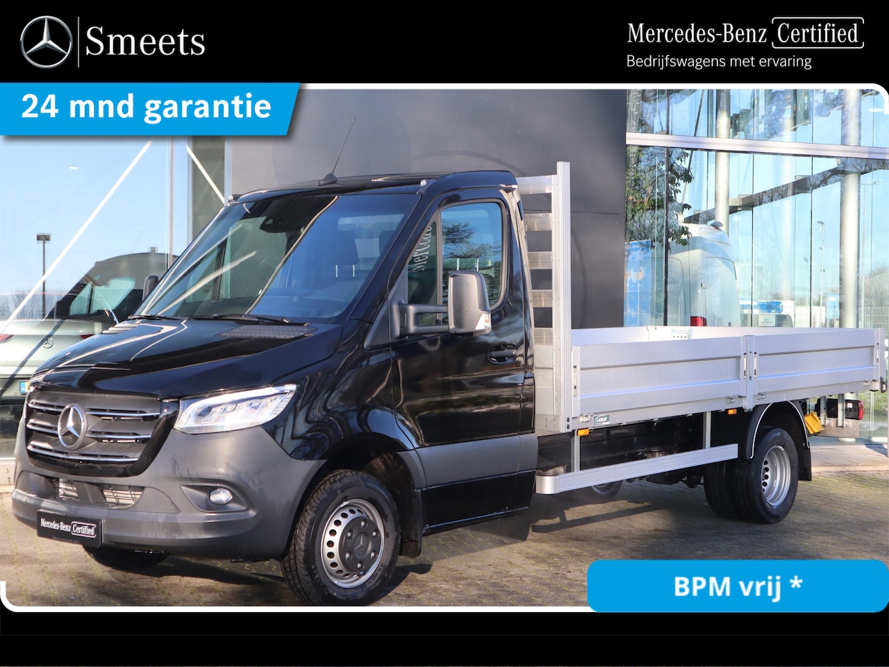 Mercedes-Benz Sprinter - 519 CDI OPEN LAADBAK LED AUT. - AutoWereld.nl