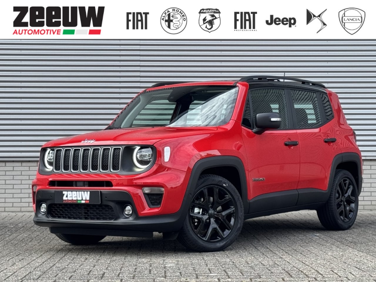 Jeep Renegade - 1.5T e-Hybrid 130 PK Summit | Pano | Leder | LED | 18" - AutoWereld.nl