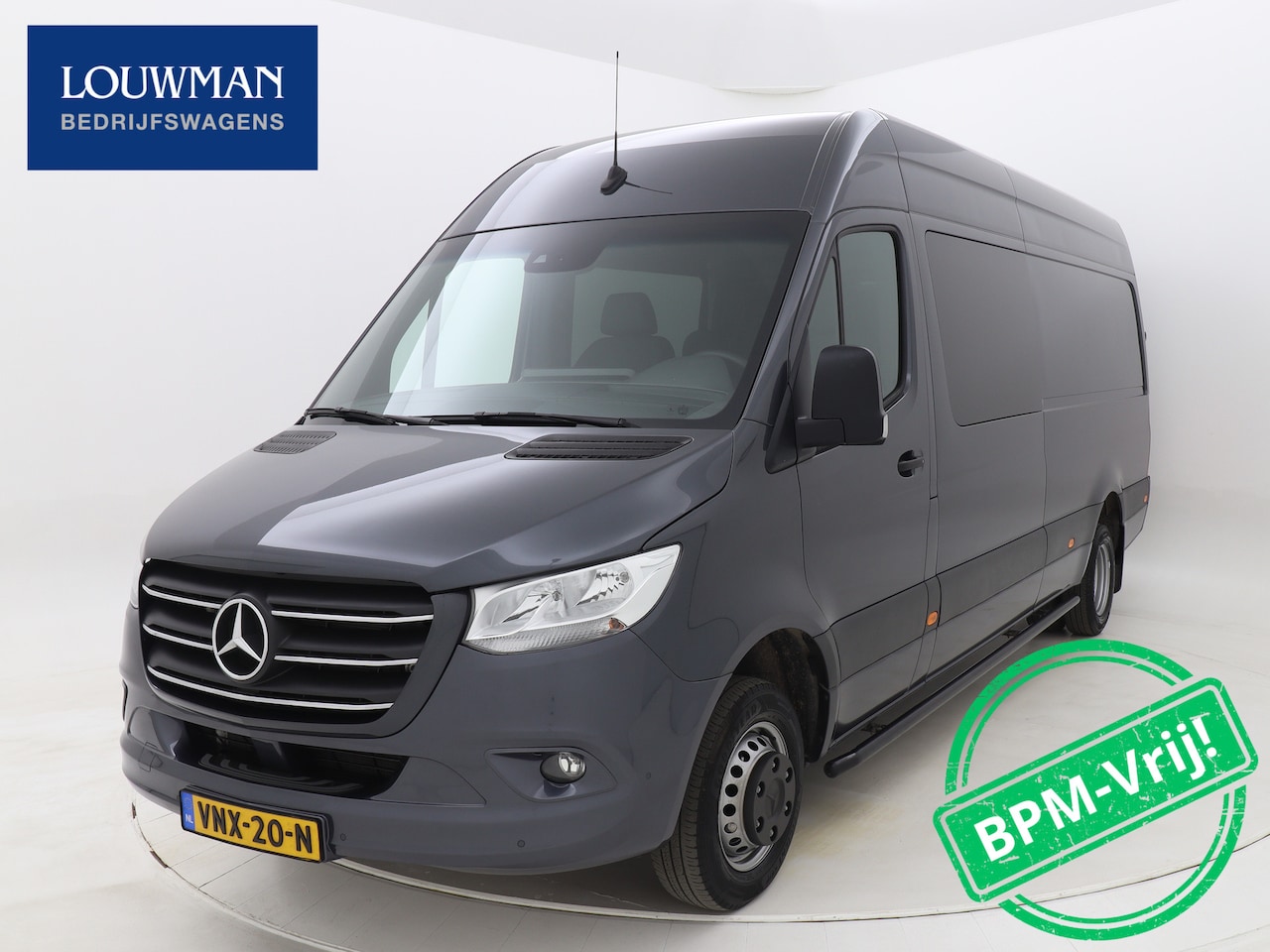 Mercedes-Benz Sprinter - 517 1.9 CDI L3H2 Dubbele Cabine 3500KG Trekhaak Achteruitrijcamera Apple Carplay/Android A - AutoWereld.nl