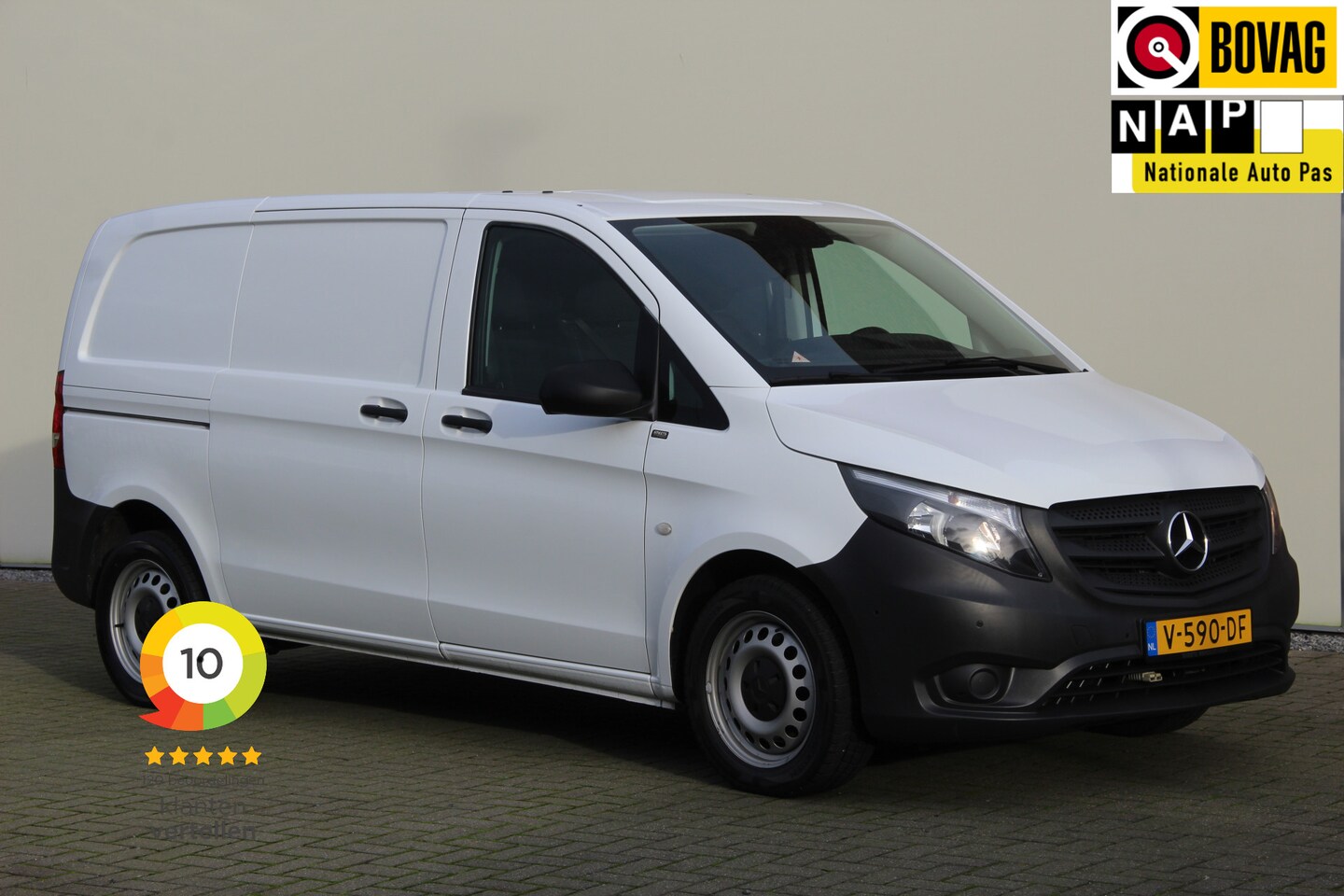 Mercedes-Benz Vito - 114 CDI Lang Bluetec EURO 6 Automaat Navi Clima Cruise 3zits Camera Tel Trekhaak Nw.banden - AutoWereld.nl