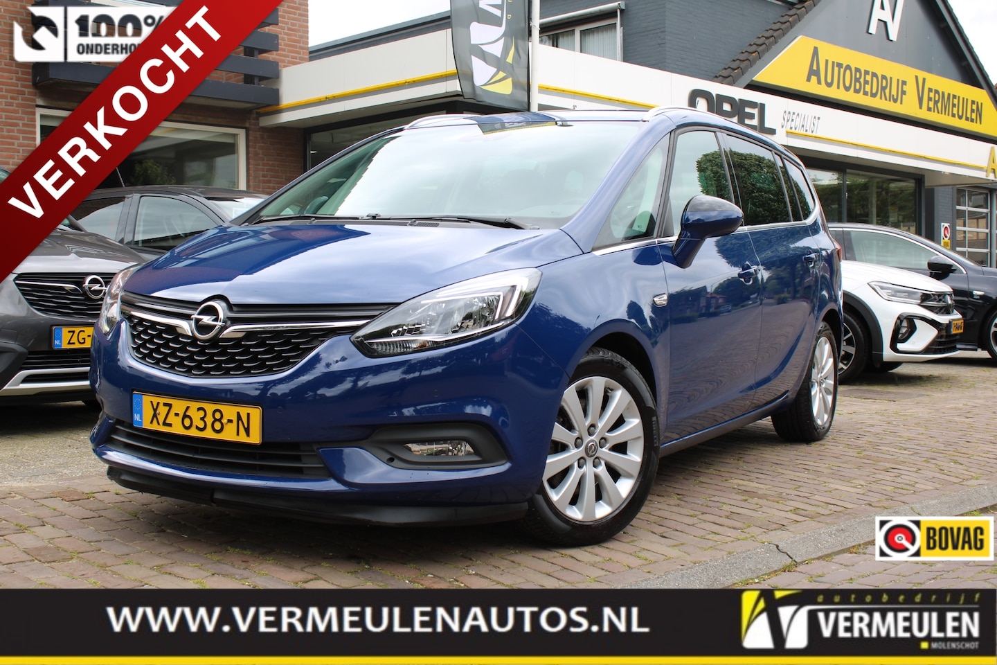 Opel Zafira - 1.6T Online Edition 7-Persoons + 17"/ Navi/ Clima/ Camera/ NL auto - AutoWereld.nl