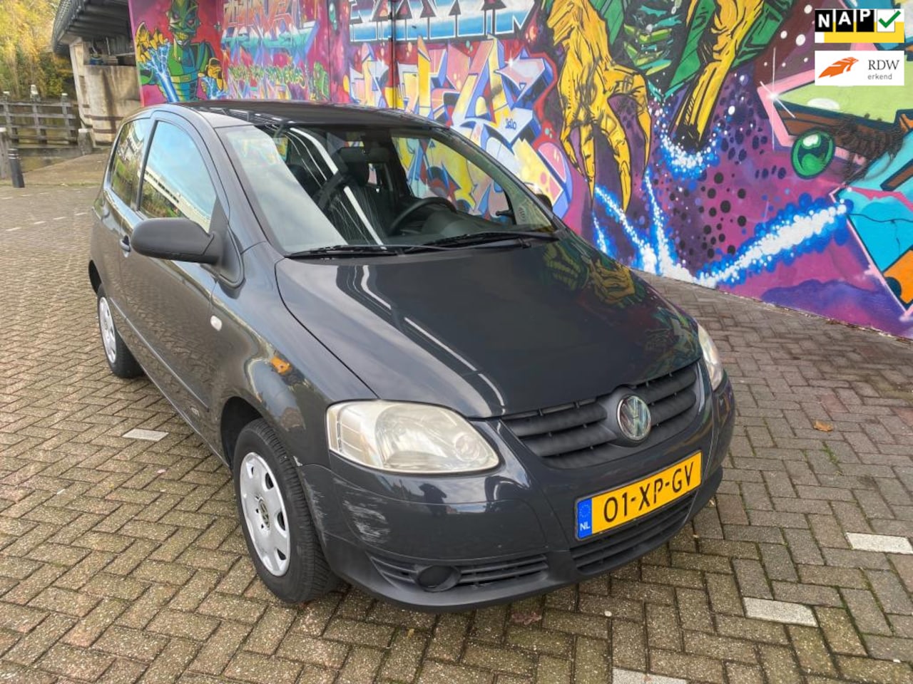 Volkswagen Fox - 1.4 Trendline airco stuurbekrachtiging stereo met origineel 170dkm nap rijd perfect - AutoWereld.nl