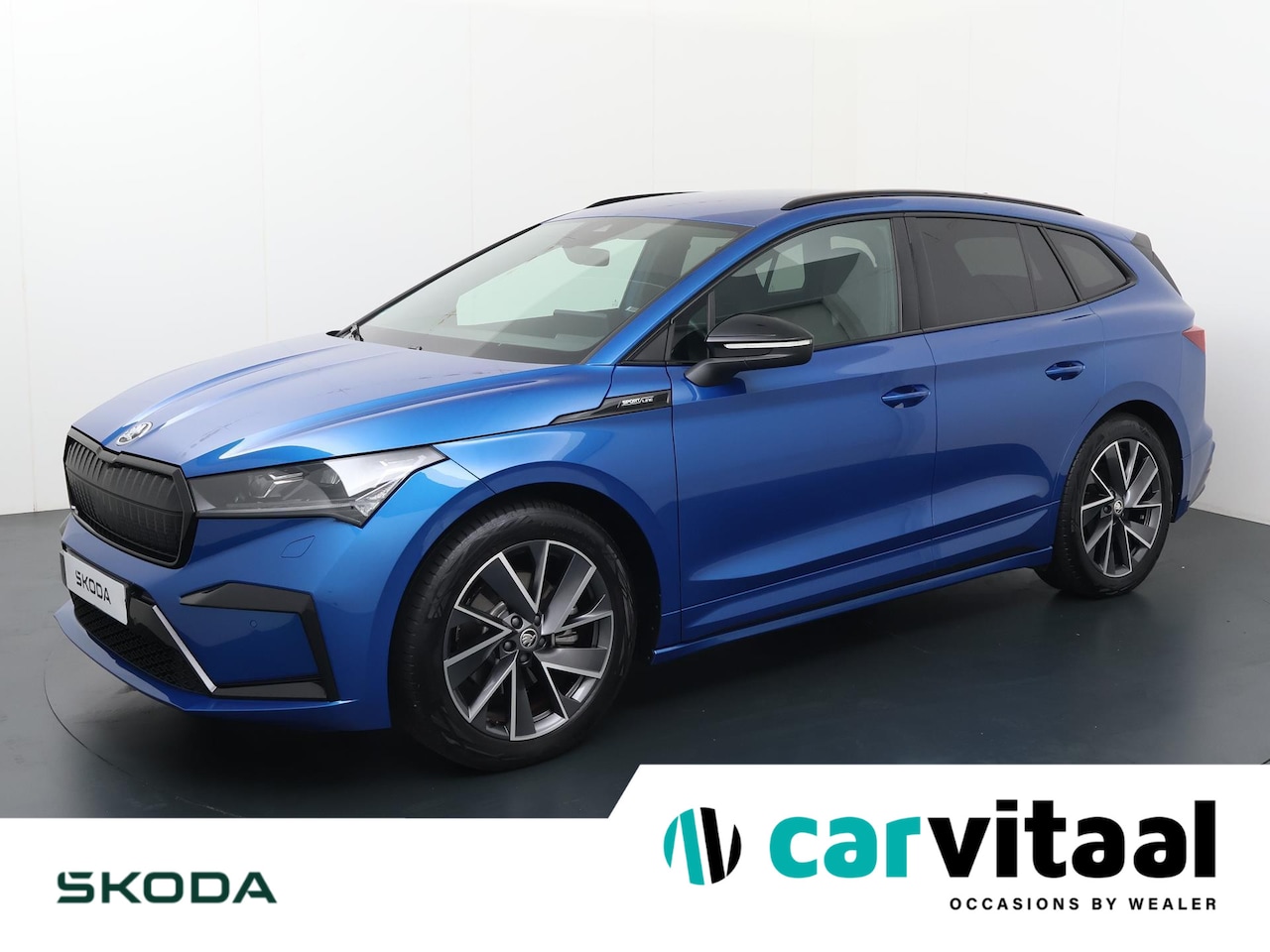 Skoda Enyaq iV - 60 Sportline | 180 PK | Achteruitrijcamera | Trekhaak | Stoelverwarming | Navigatie | Crui - AutoWereld.nl