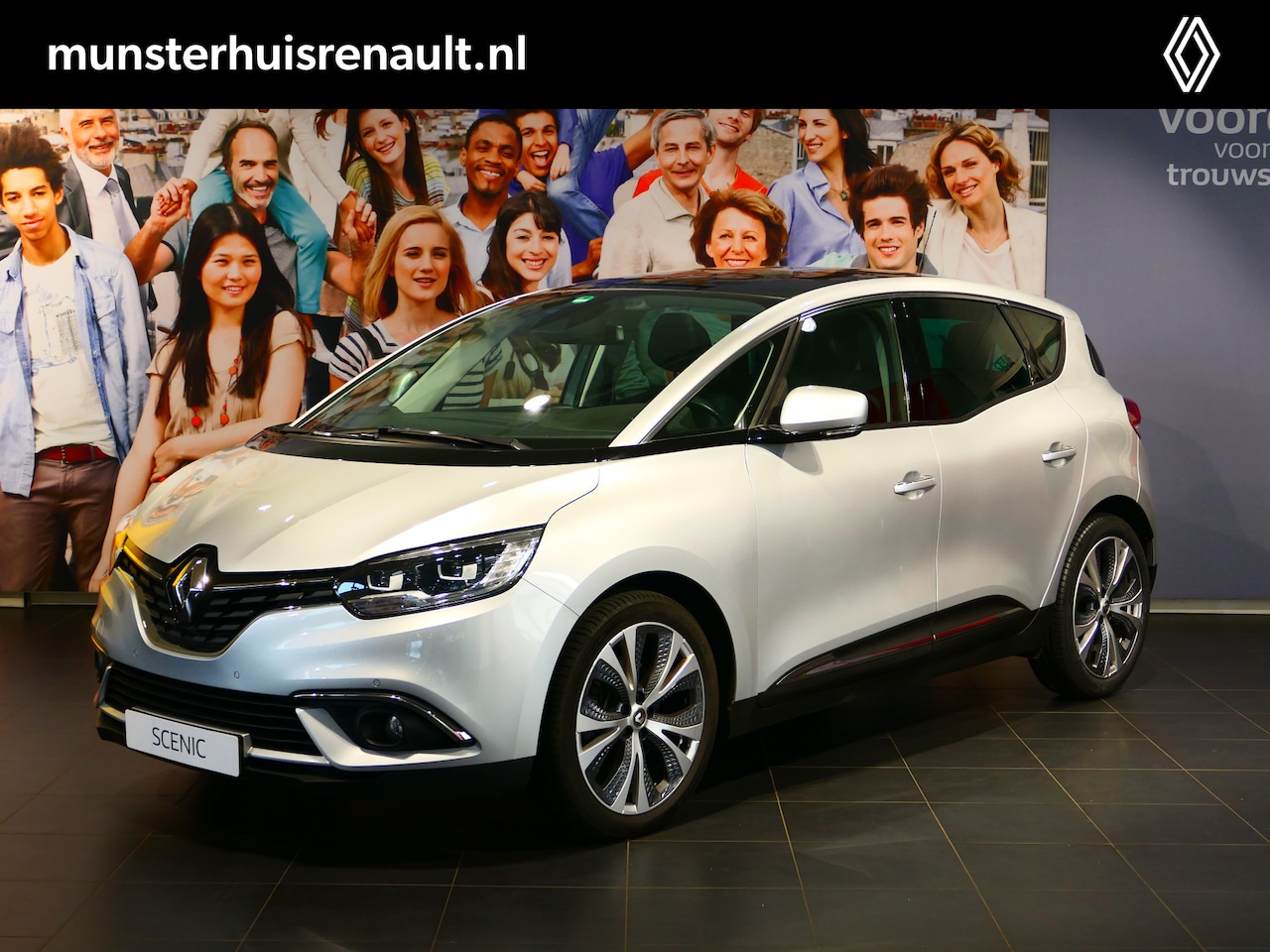 Renault Scénic - TCe 140 Intens - Panodak, LED, Camera, Sensoren V+A - AutoWereld.nl