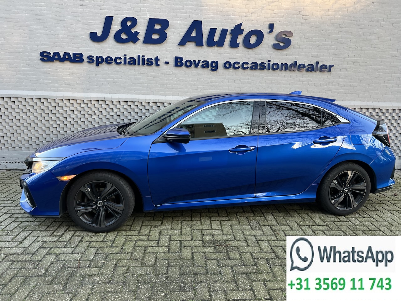 Honda Civic - 1.0 i-VTEC Comfort Navigatie Bluetooth voorbereding - AutoWereld.nl